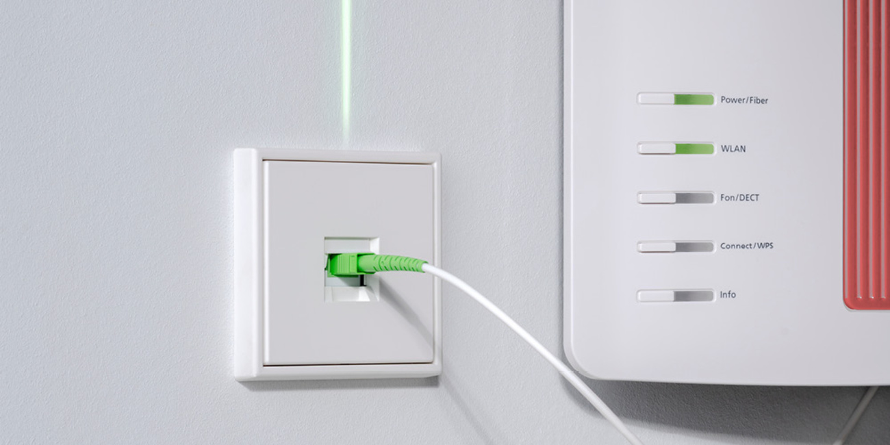 Die neuen Glasfaser-Anschlussdosen bei Elektro Wenzl GmbH in Pappenheim-Bieswang